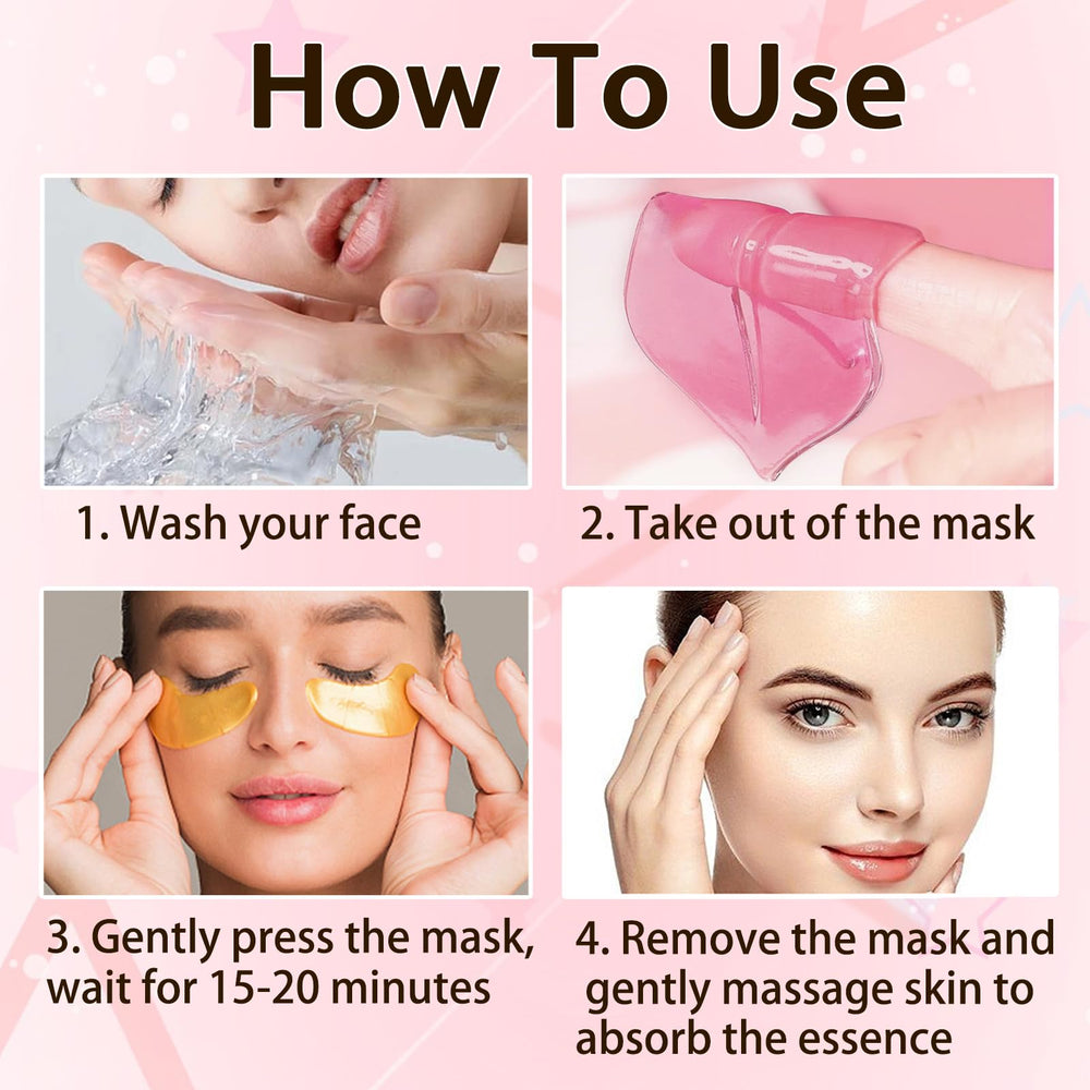 BliBling user applying eye mask while lying down for a refreshed look.