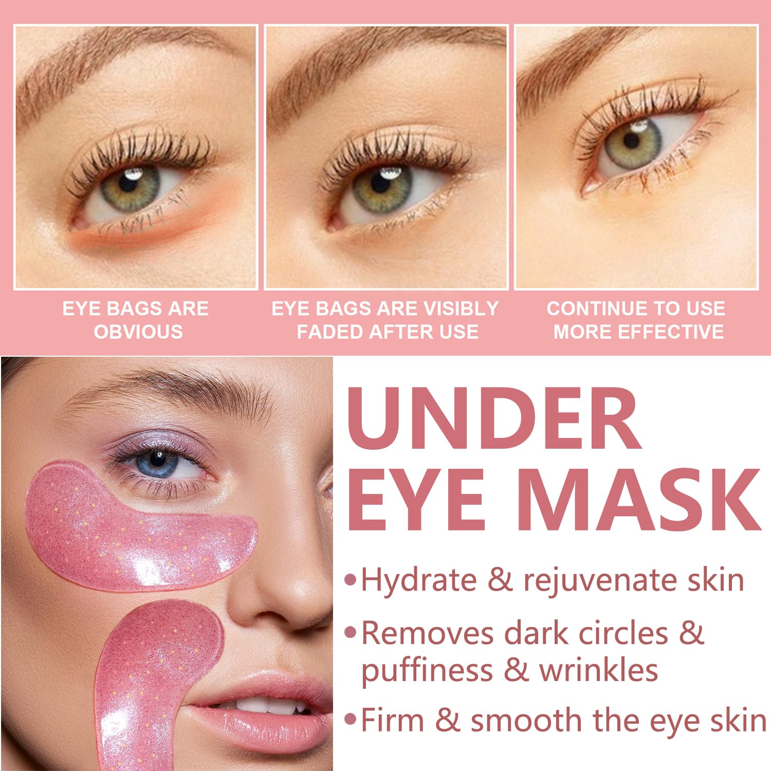 BliBling eye mask patches soothe eyes and reduce puffiness