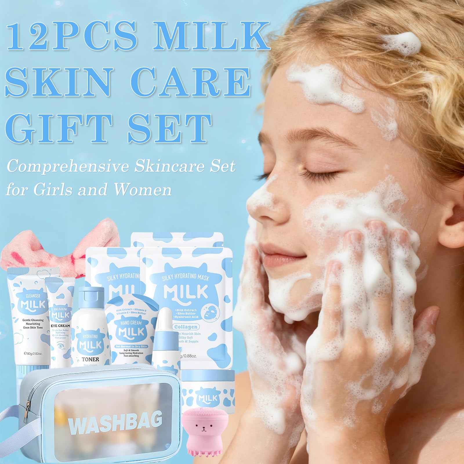 Blibling Milk Skincare Set Toner refreshing balance for all skin types