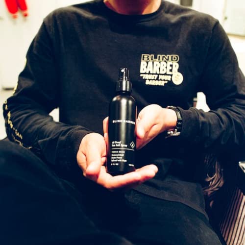 Blind Barber sea salt texture closeup highlights texture and light hold