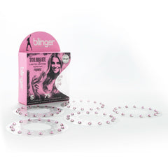 Blinger Promise refill crystals in Light Rose discs offer a brilliant, long-lasting sparkle.