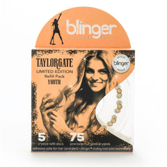Blinger Youth gold crystals 5mm detailed for a bold, stage-ready glow.
