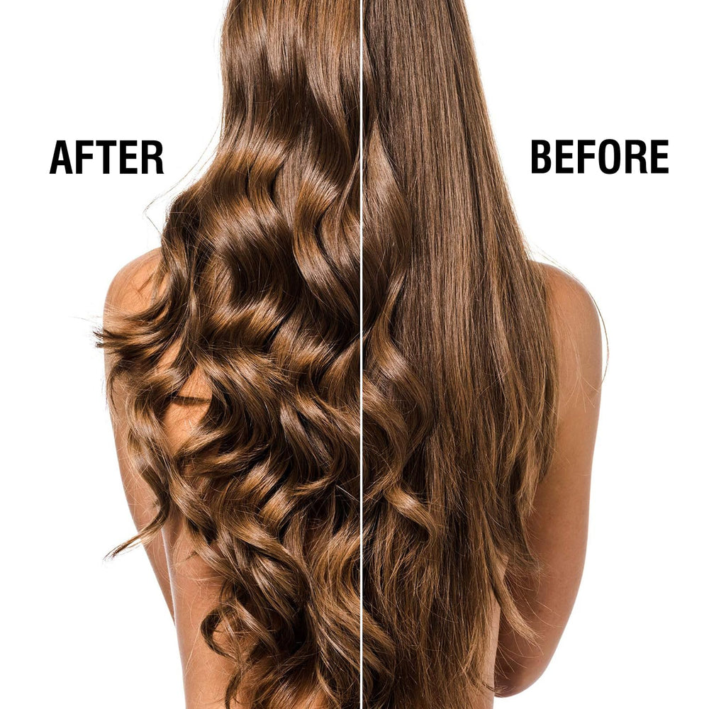 BLINKEEN heatless curling scrunchie overnight-use shows waking with added body