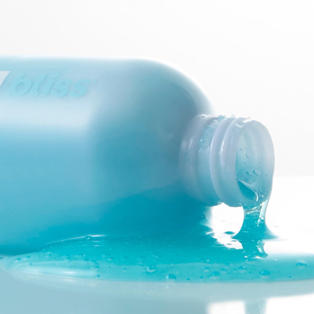 Bliss 6.4 oz packaging communicates value and daily-use practicality