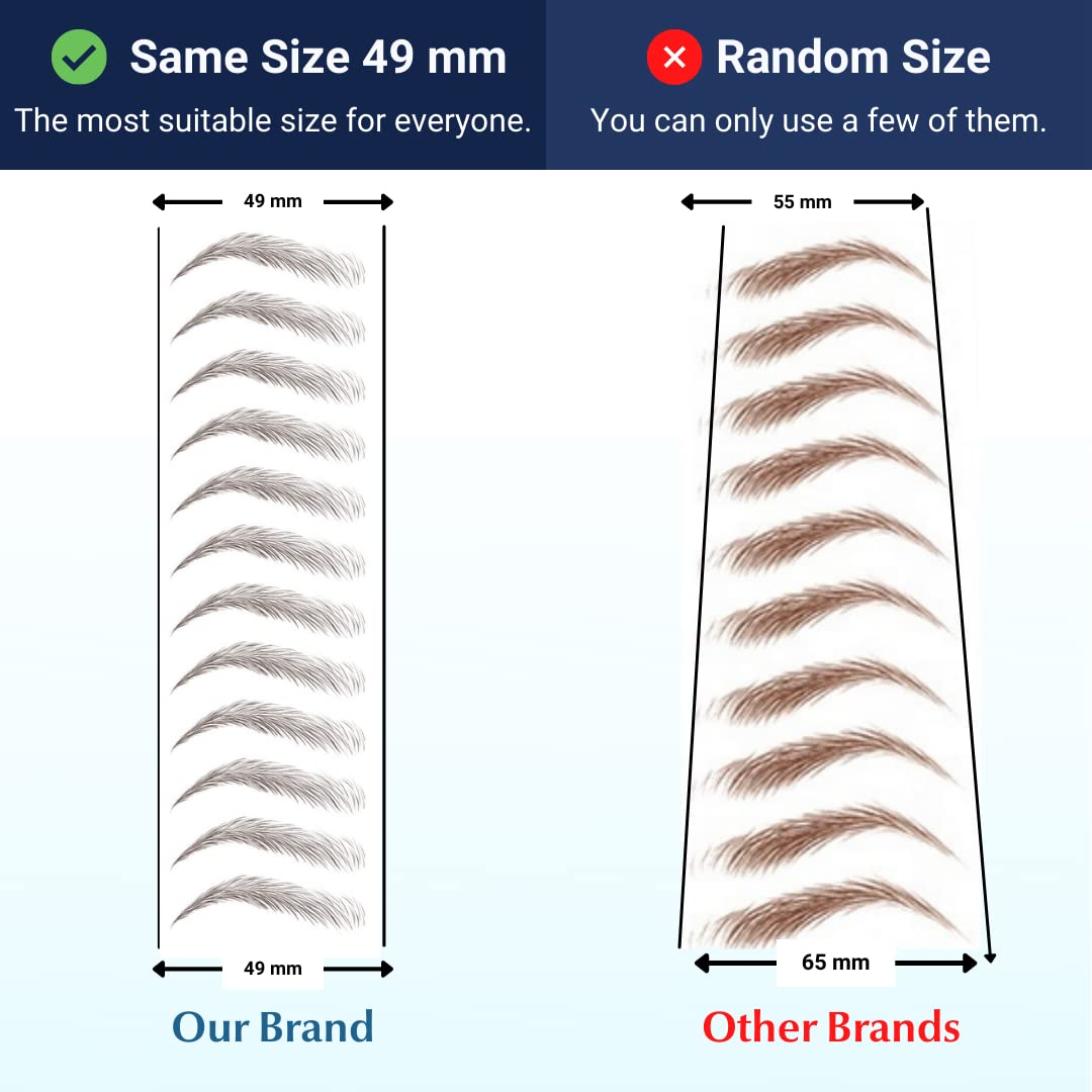 Bliss and Beyond USA long-lasting sheet ensures durable brows from morning to night.