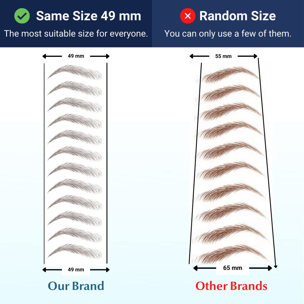 Bliss and Beyond USA long-lasting sheet ensures durable brows from morning to night.