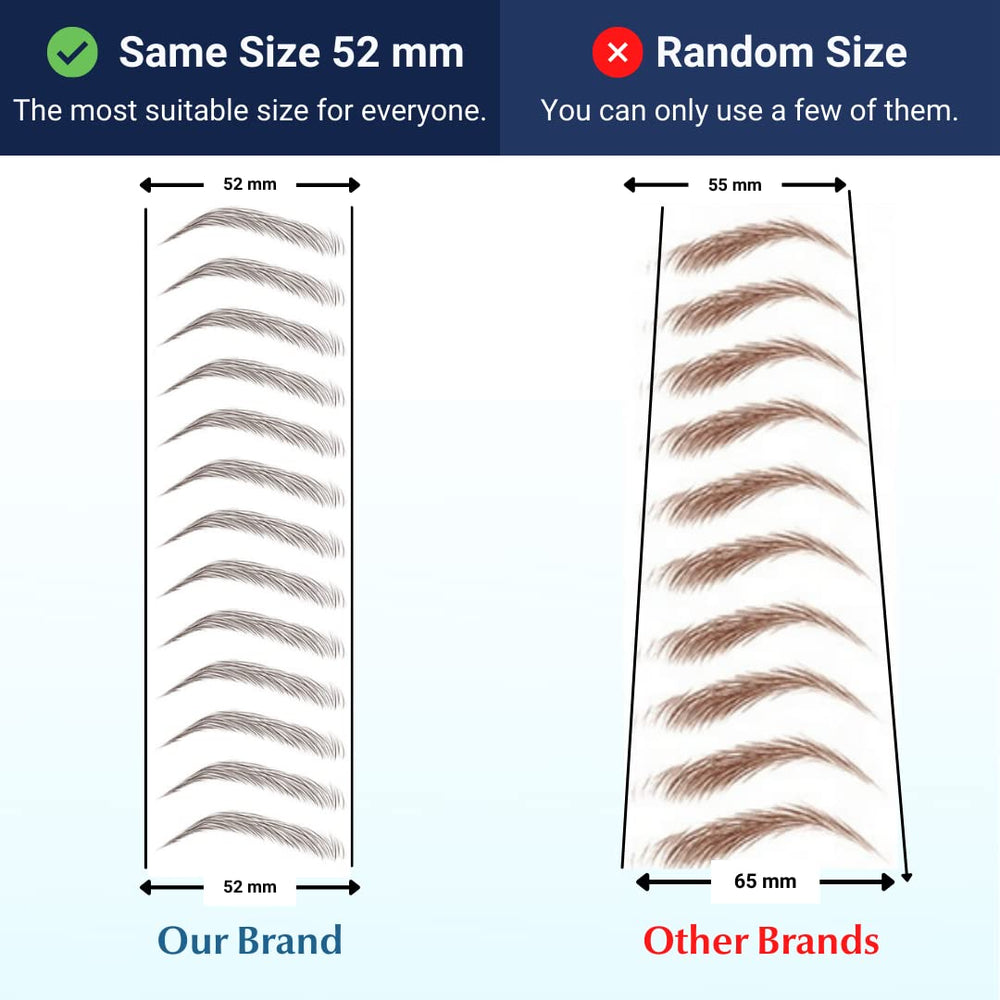 Bliss and Beyond USA sweat-proof and smudge-proof brow stickers for active days.
