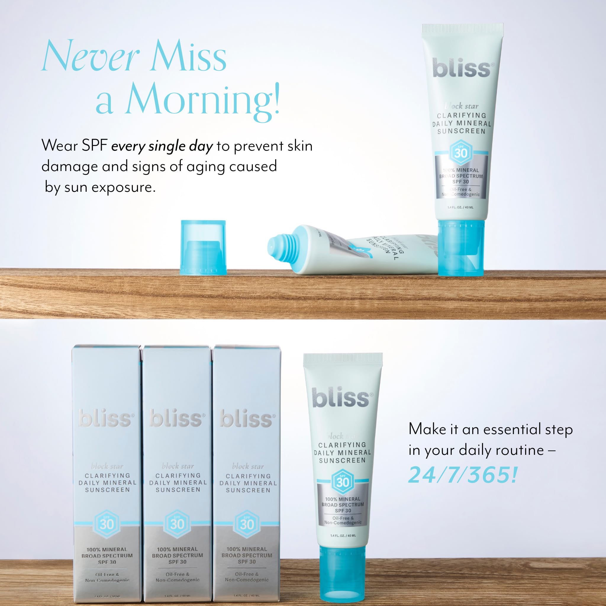 Bliss Block Star product with clarifying benefits for pores