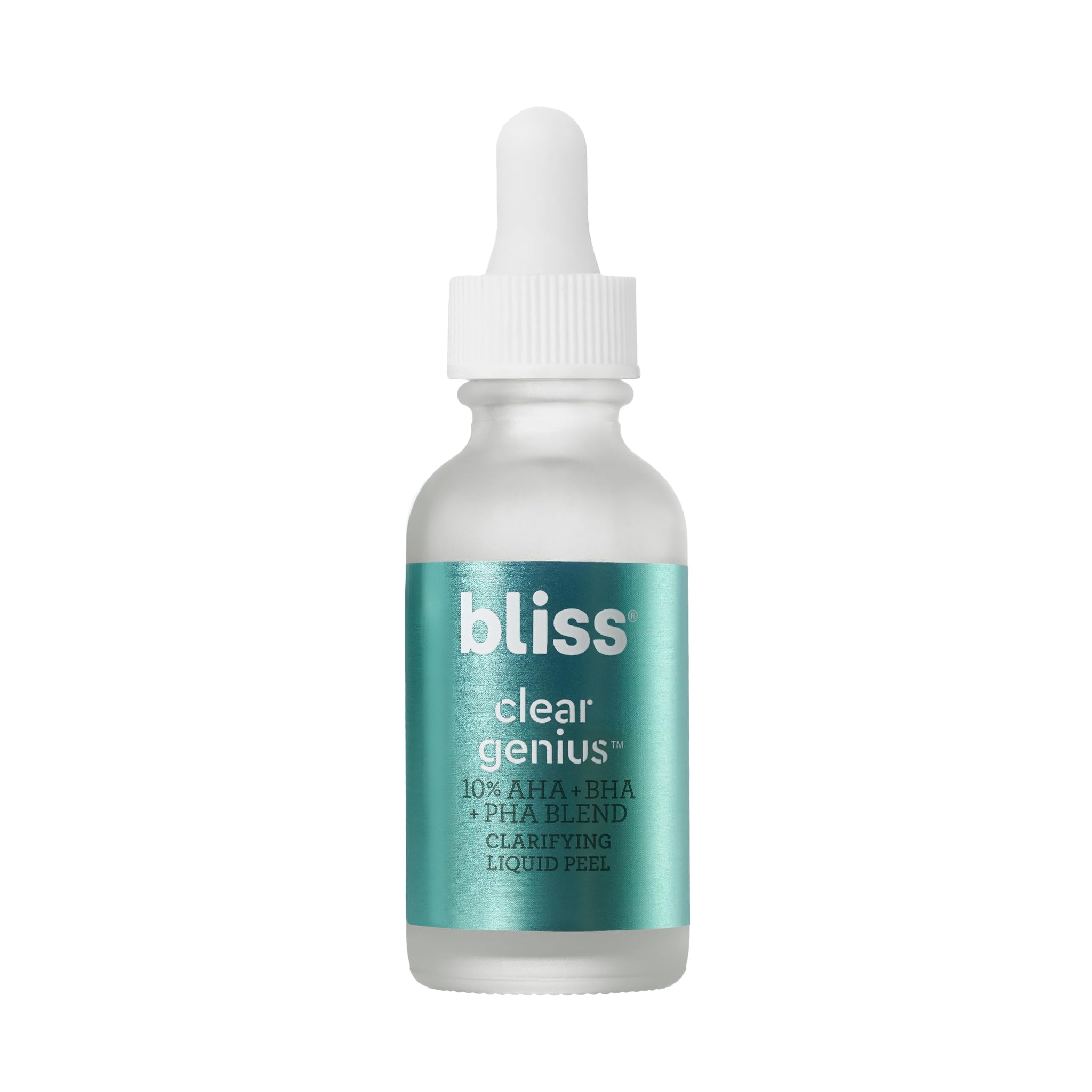 After-use glow on skin following Bliss Clear Genius overnight peel