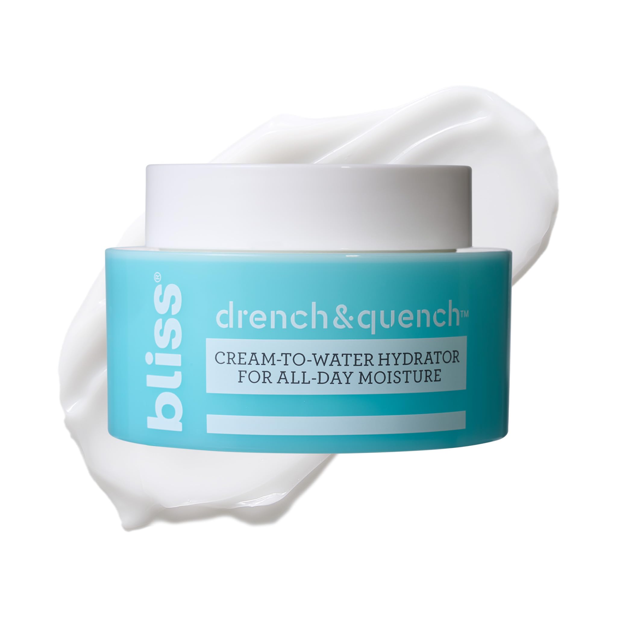 Bliss Drench & Quench bottle packaging for on-the-go hydration