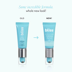 Bliss Eye Do All Things Hydrating Eye Gel rollerball massage action highlights improved circulation.