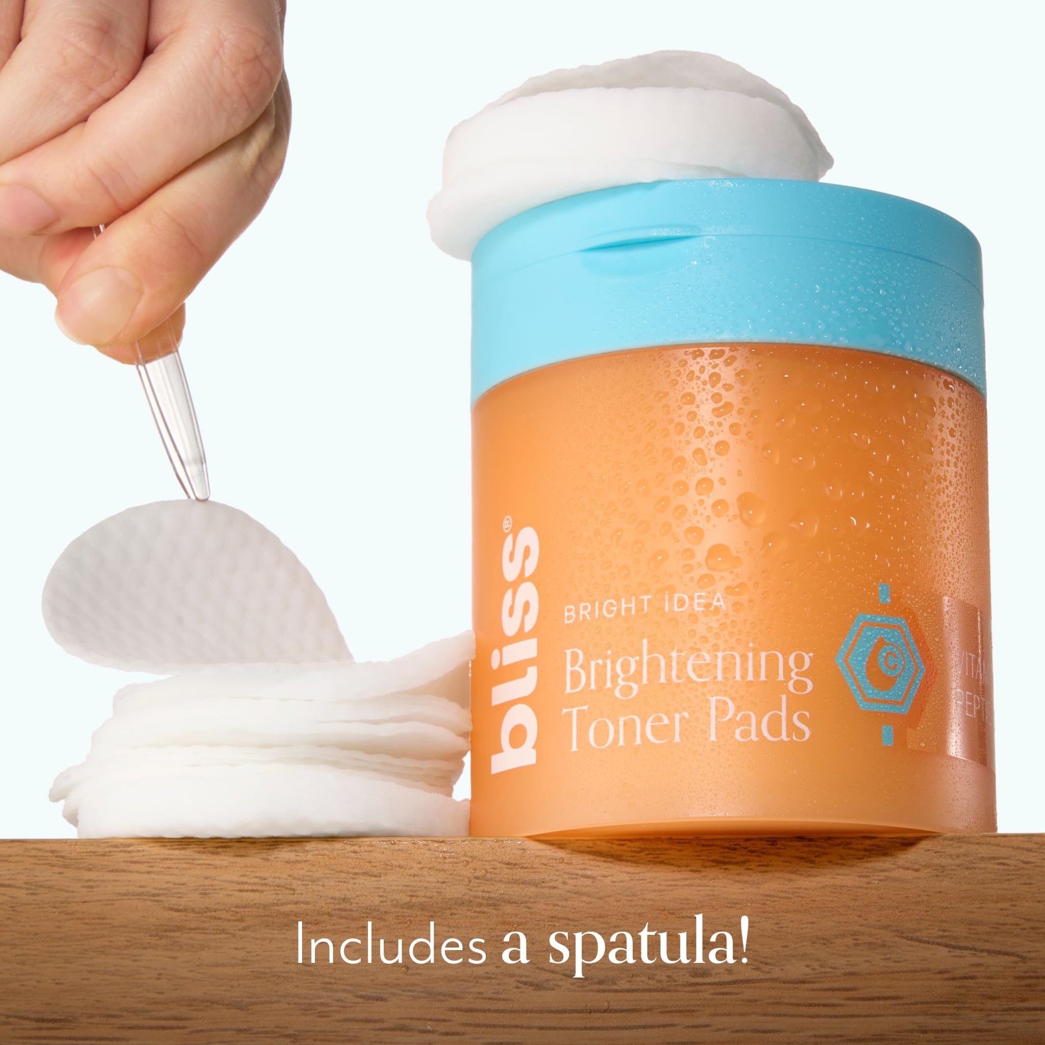Bliss antioxidant fruit extracts image highlights glow and tone support.
