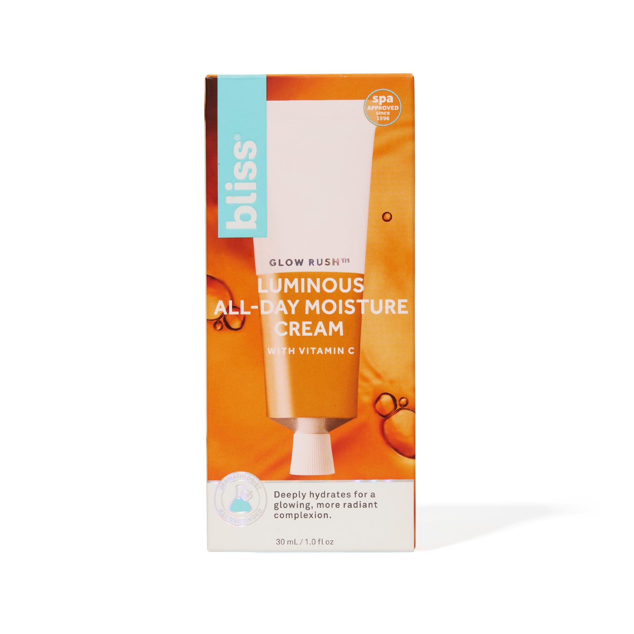Bliss Glow Rush luminous skin look after regular use