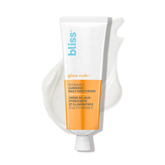 Bliss Glow Rush ultra-stable vitamin C bottle delivers brightening hydration