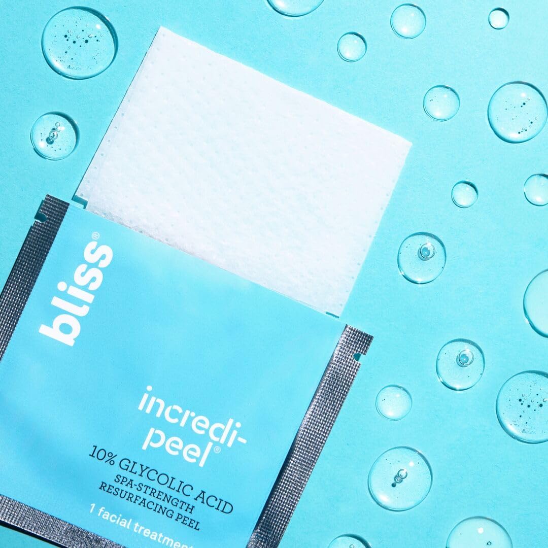 Bliss Incredi-Peel vegan cruelty-free badge detail.