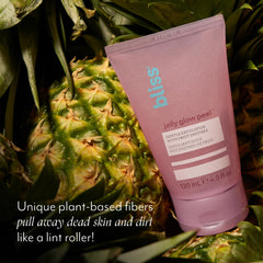 Bliss Jelly Glow Peel with pineapple and papaya enzymes for gentle exfoliation.