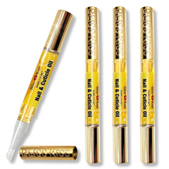 Bliss Kiss Crisp Fragrance Nail Oil Pen close-up for precise application.