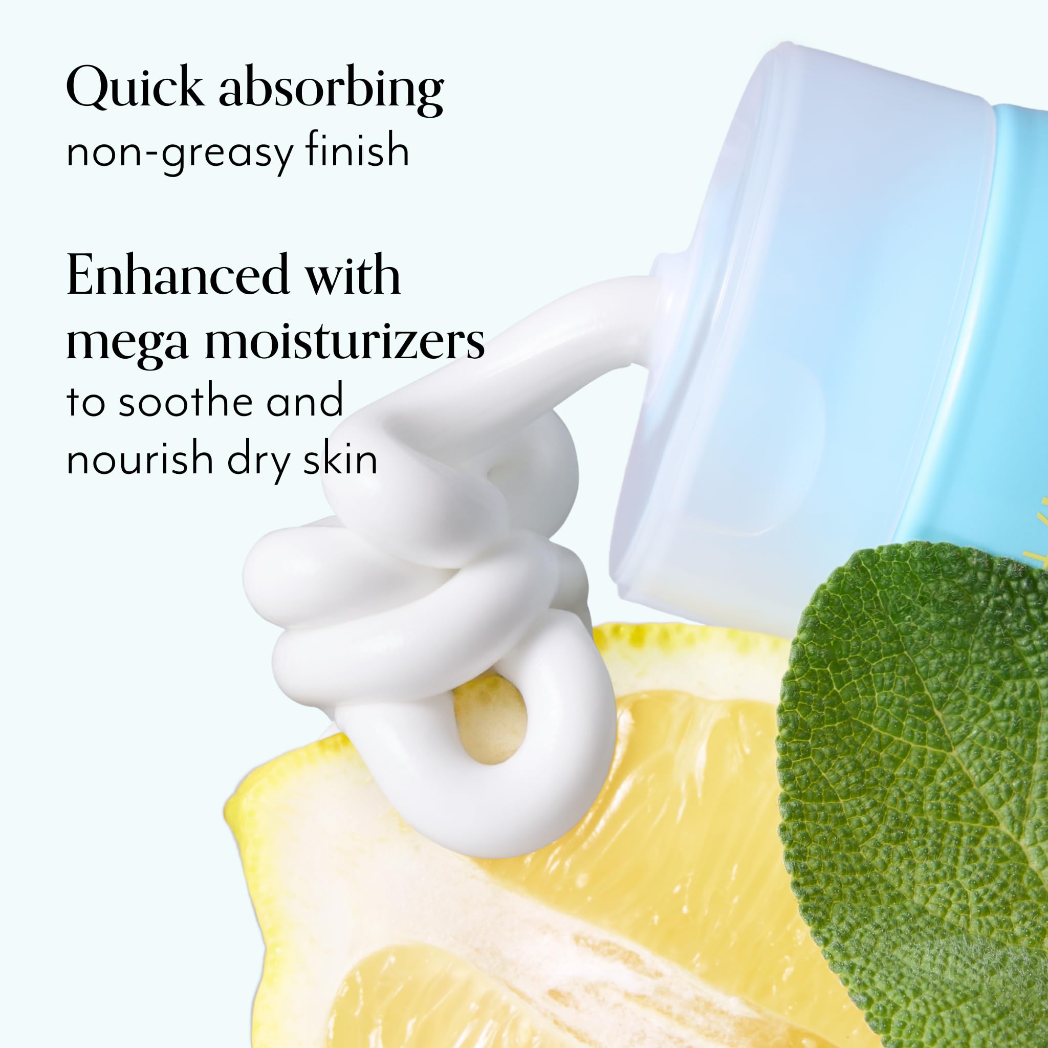 Bliss spa-style bathroom scene evokes luxury at home with hydrating fragrance.