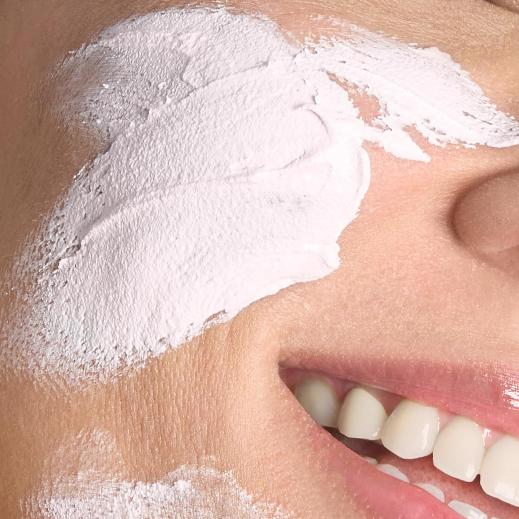 Bliss Mighty Marshmallow Mask on-face after-use glow suggests refreshed radiance