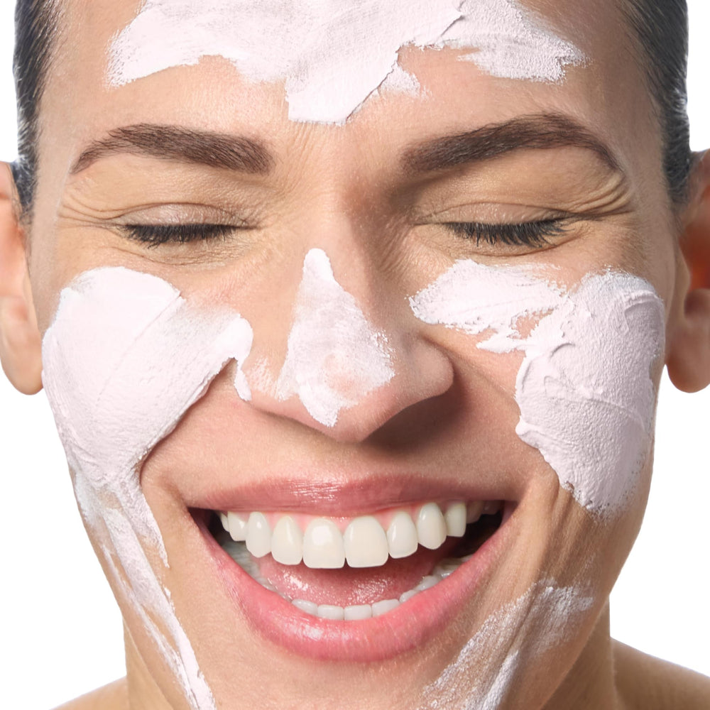 Bliss Mighty Marshmallow Mask shelf display shows easy at-home skincare ritual