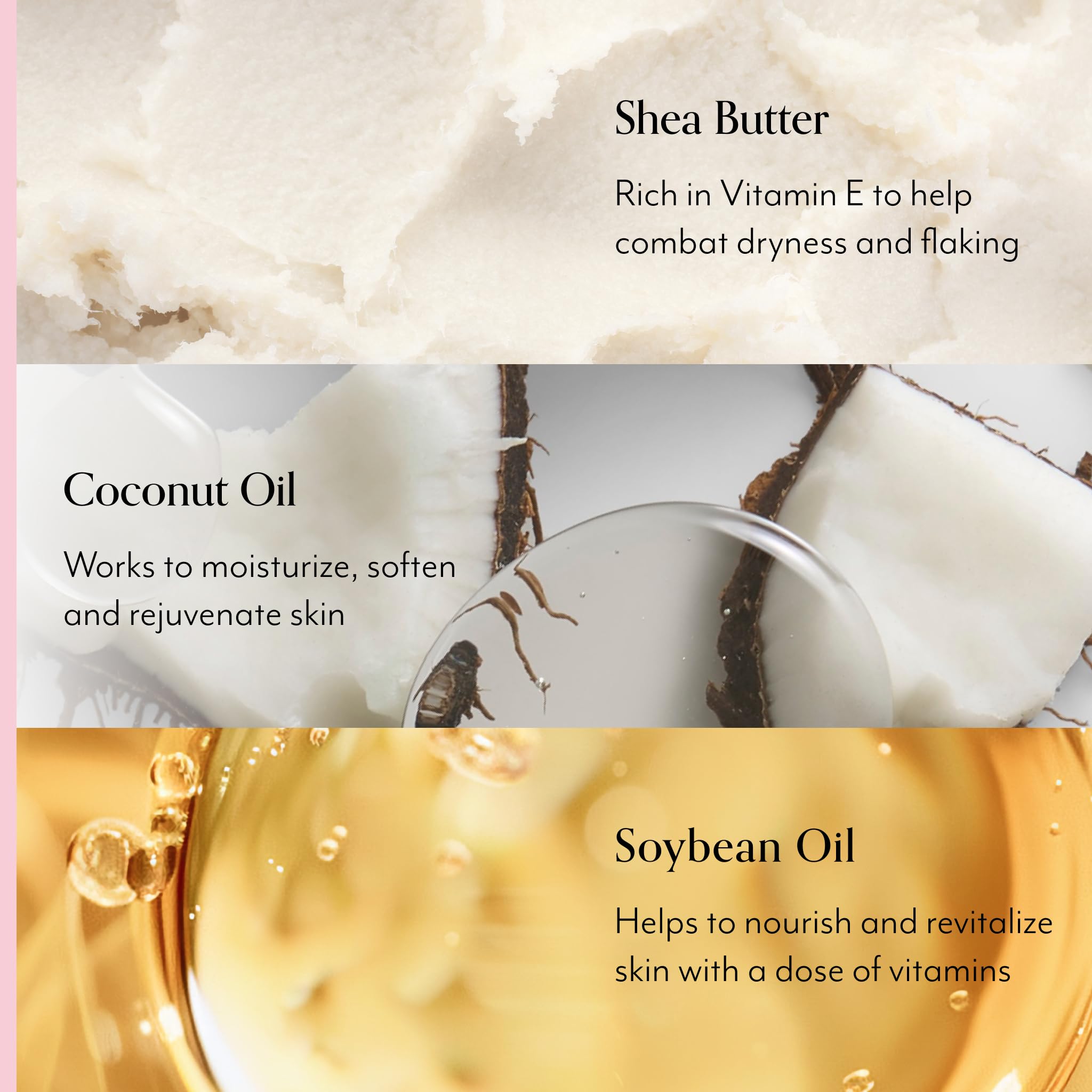 Bliss Naked Body Butter application on shoulders shows smooth absorption