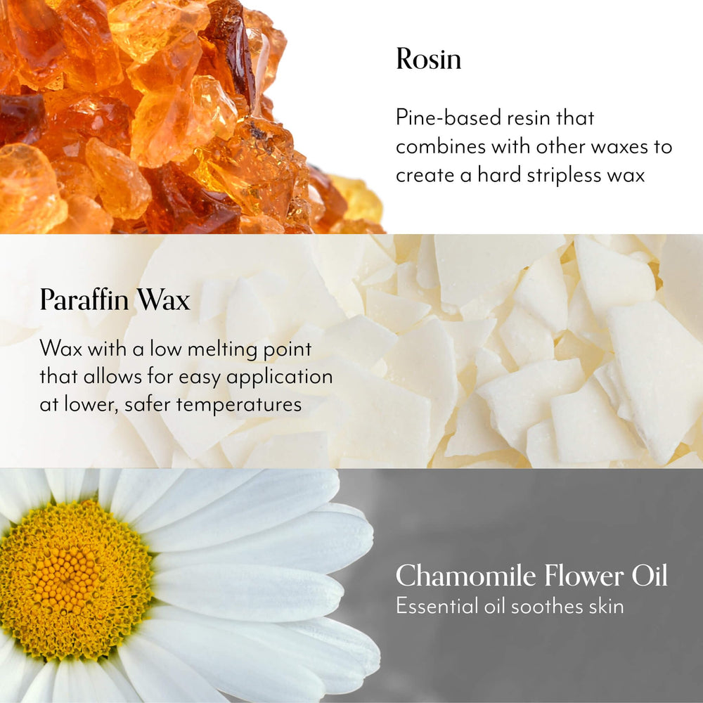 Bliss Poetic Waxing Kit chamomile oils soothe skin during waxing