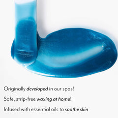 Bliss Poetic Waxing Kit microwave-ready pot demonstrates quick, mess-free waxing