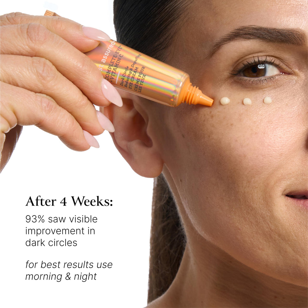 Bliss Rest Assured Eye Cream vegan cruelty-free label signals clean beauty.