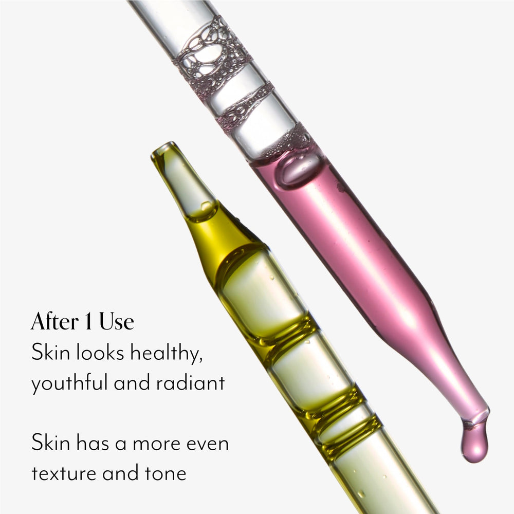 Bliss Retinol Serum night routine in vanity setting for calm skincare