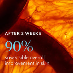 Bliss Vitamin C + Tri-Peptide Serum texture closeup suggests quick absorption