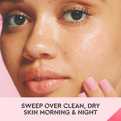 Bliss What a Melon toner with watermelon extract highlights antioxidant hydration.