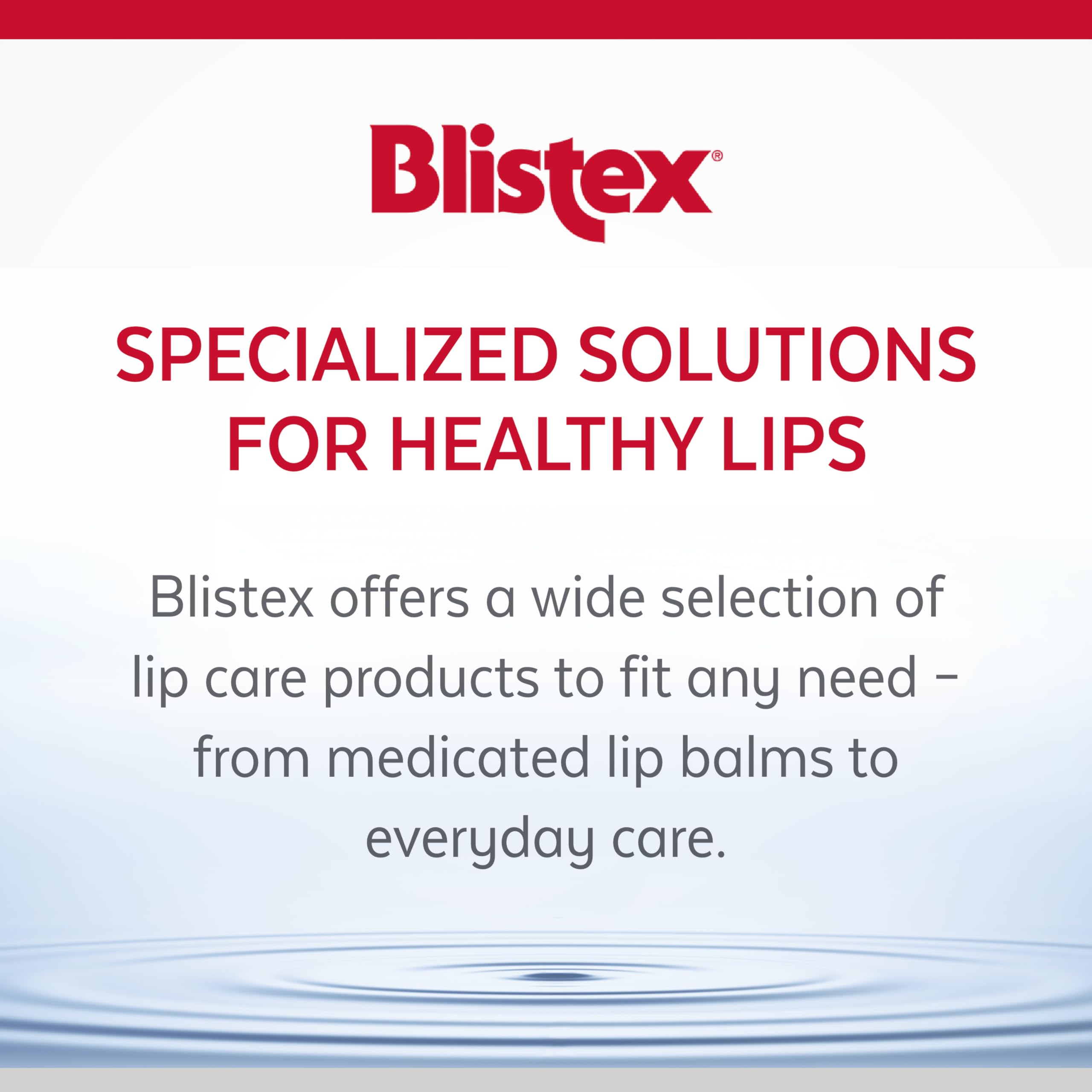 Blistex Deep Renewal antioxidant complex image illustrates nourishing lip care