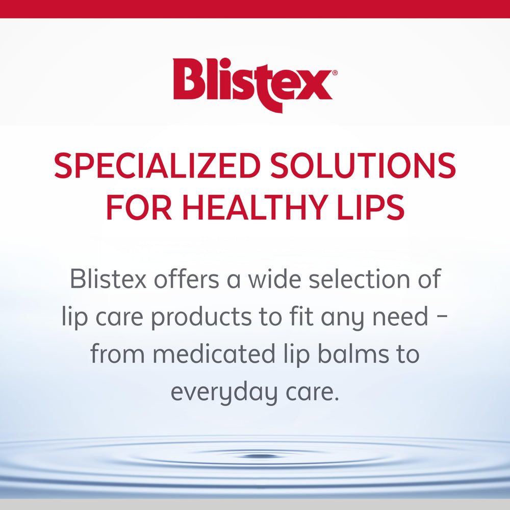 Blistex Deep Renewal antioxidant complex image illustrates nourishing lip care