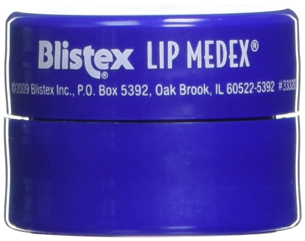 Blistex Lip Medex ingredients close-up helps shoppers review emollients and flavor options.