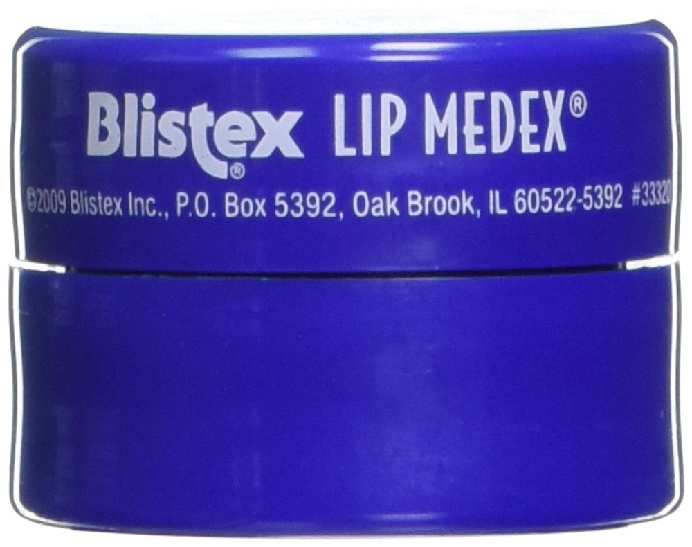 Blistex Lip Medex ingredients close-up helps shoppers review emollients and flavor options.