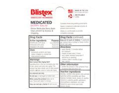 Blistex Medicated Lip Balm SPF 15 Berry tube application smooth glide for daily hydration