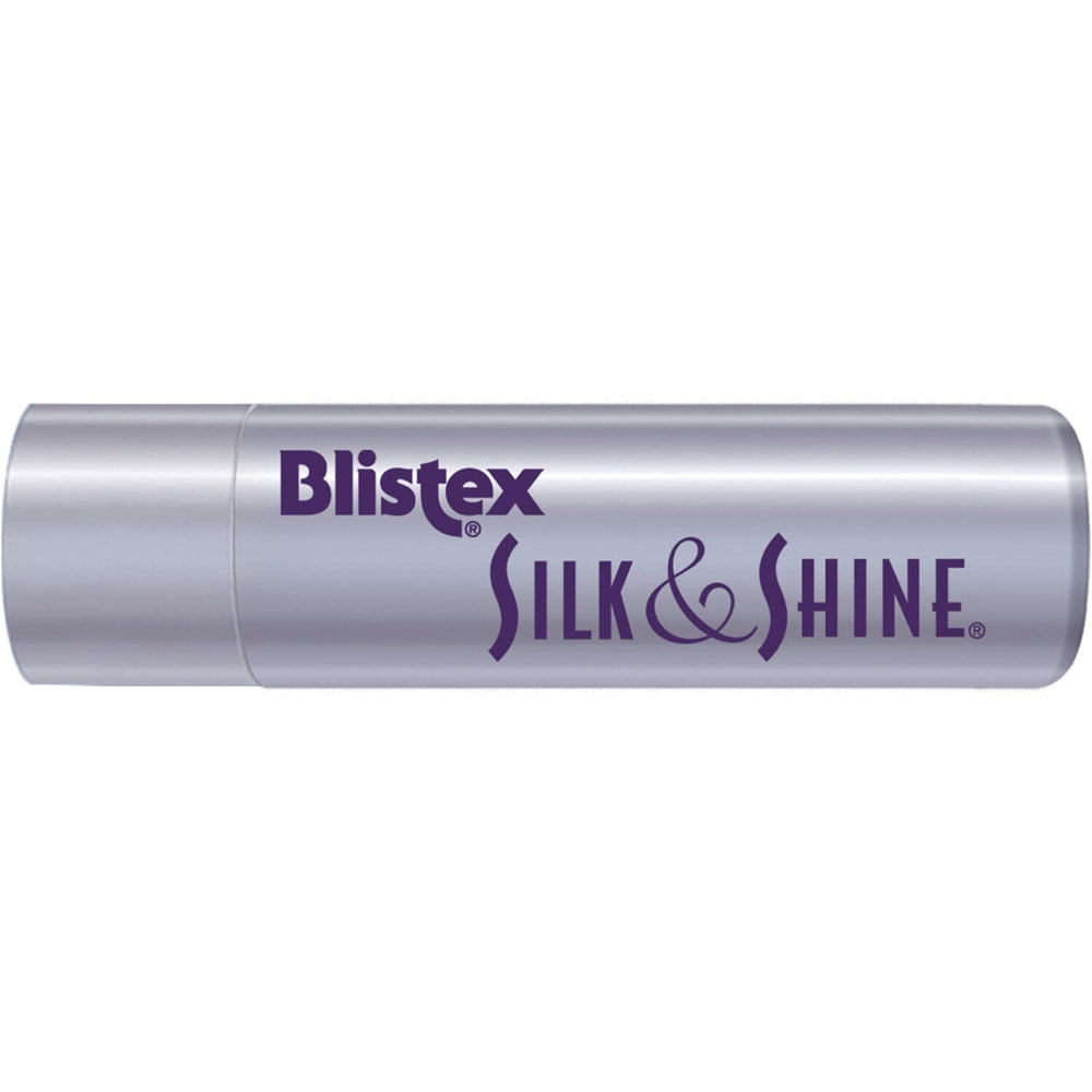 Blistex Silk & Shine glossy-lips image shows a healthy, sheer shine finish