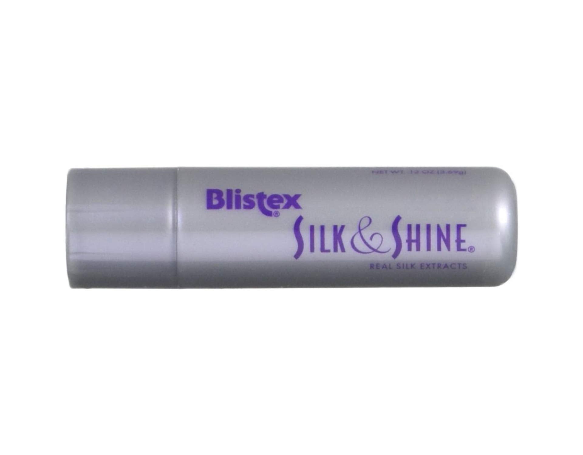 Blistex Silk & Shine silky-texture close-up emphasizes silky glide and hydration