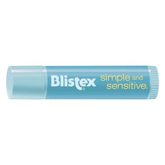 Cocoa butter in Blistex Simple and Sensitive for deep moisturizing with antioxidant support.