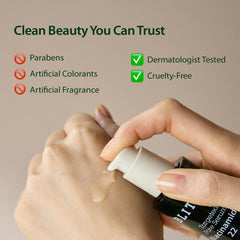 BLITHE Targeted Pore Serum gel texture demonstrates quick absorption.