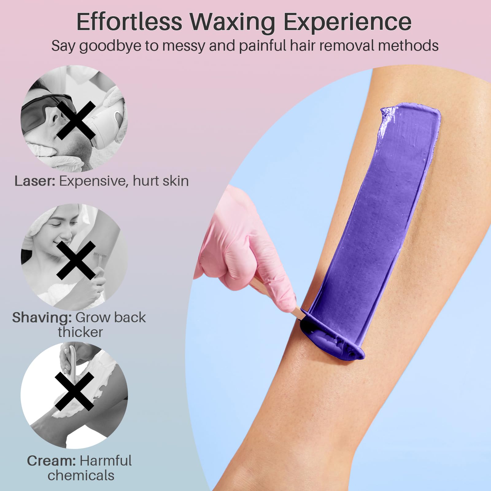 BLITZWAX gentle-on-skin waxing offering smoother results at home