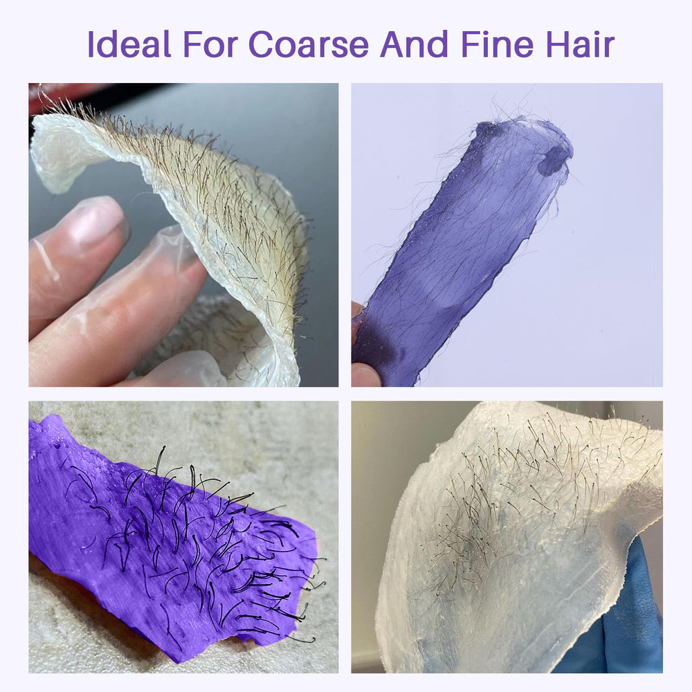 BLITZWAX hard-wax beads cream pack front for versatile at-home hair removal.