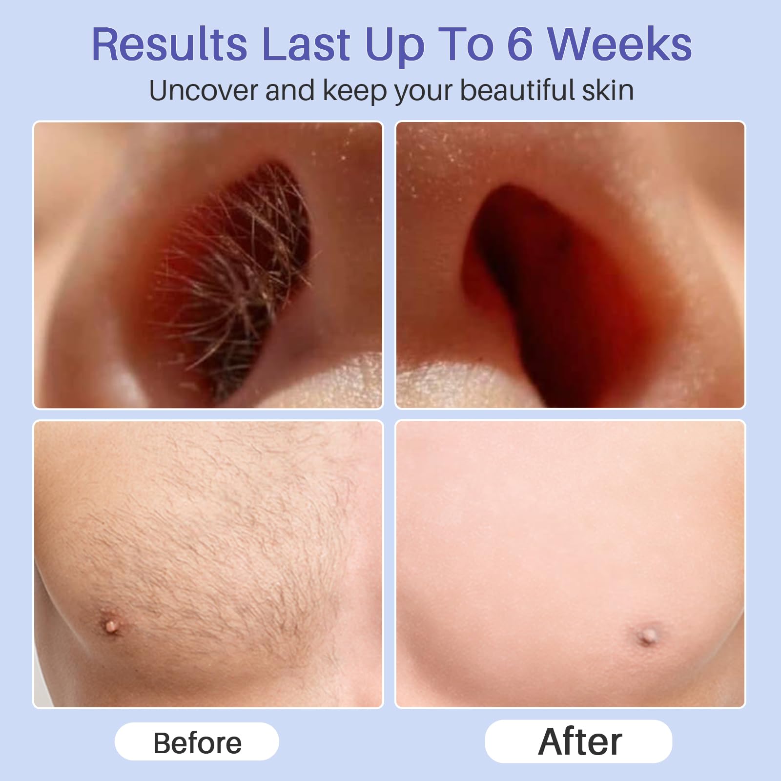 BLITZWAX pre and post wax oils soothe skin before and after waxing
