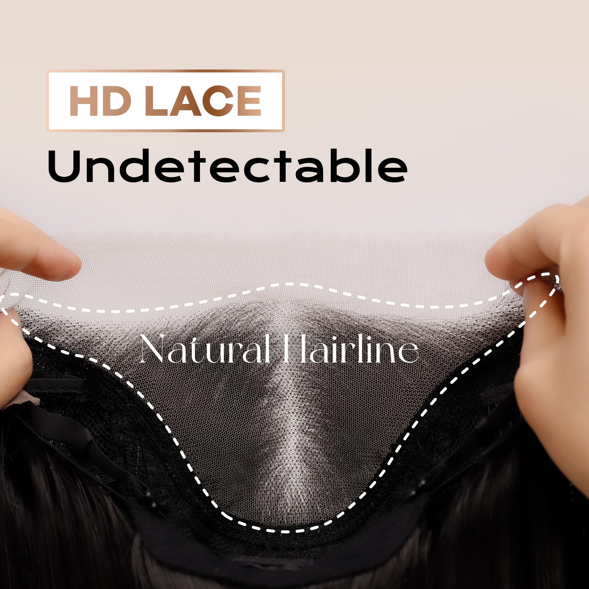 BLL lace front wig long straight 26-inch view for daily glam.
