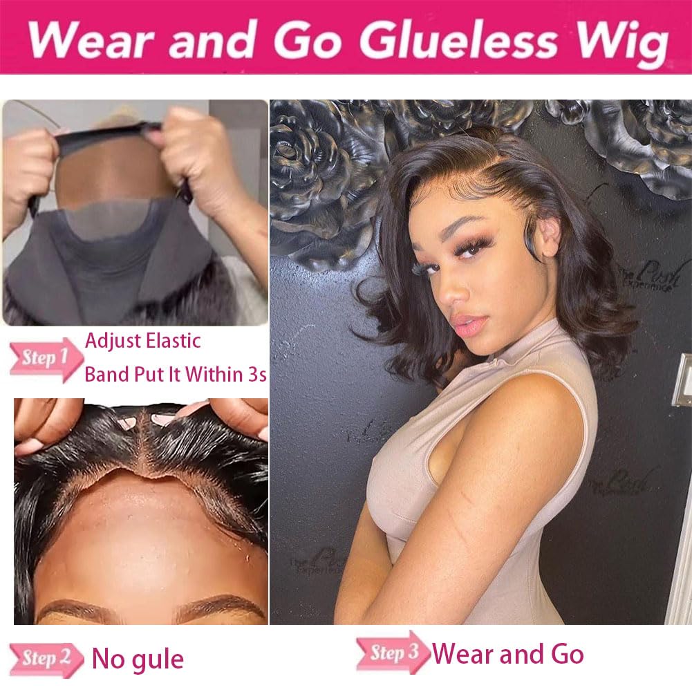 BLOCKICE body-wave wig highlights natural movement and easy styling