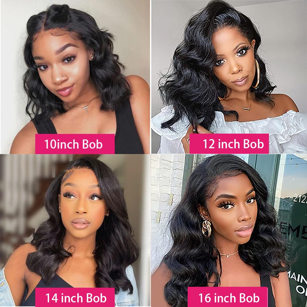 BLOCKICE pre-cut lace front wig offers easy wear and ready styling