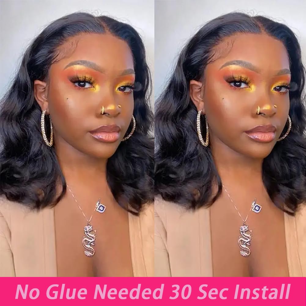 BLOCKICE wear-and-go glueless wig enables quick, adhesive-free application