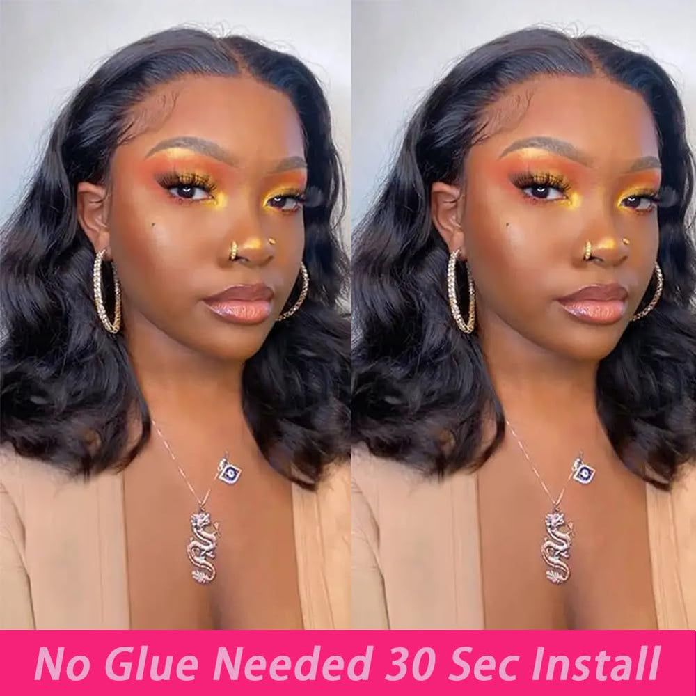 BLOCKICE wear-and-go glueless wig enables quick, adhesive-free application