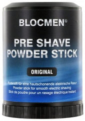 Blocmen Original Pre Shave Powder Stick application for a smoother shave prep