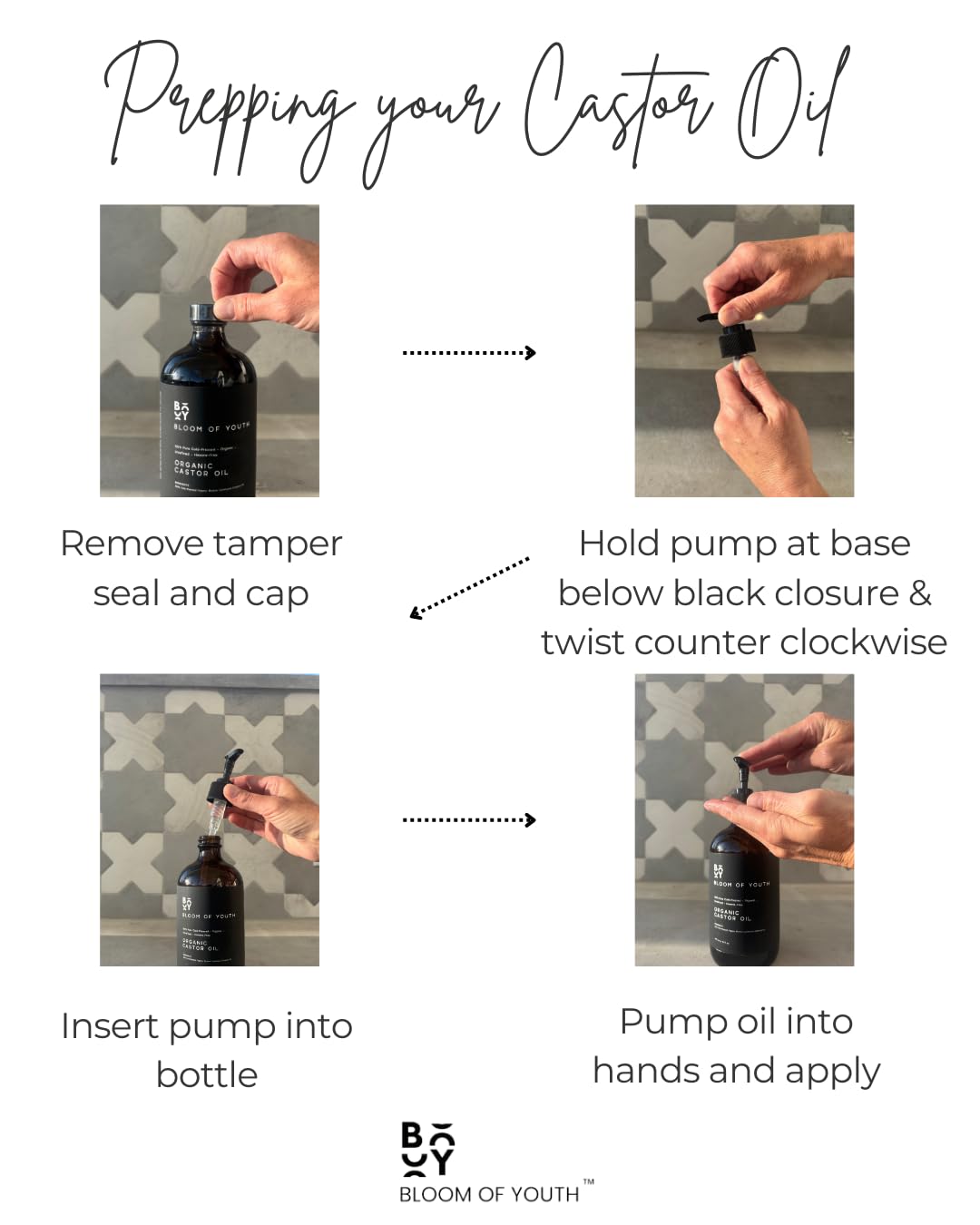 Hexane-free Bloom of Youth castor oil for clean skincare
